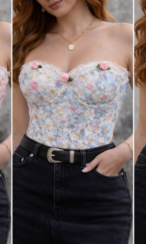 corsé flores