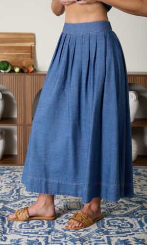 Maxi Falda denim