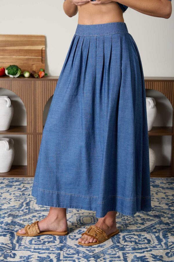 Maxi Falda denim