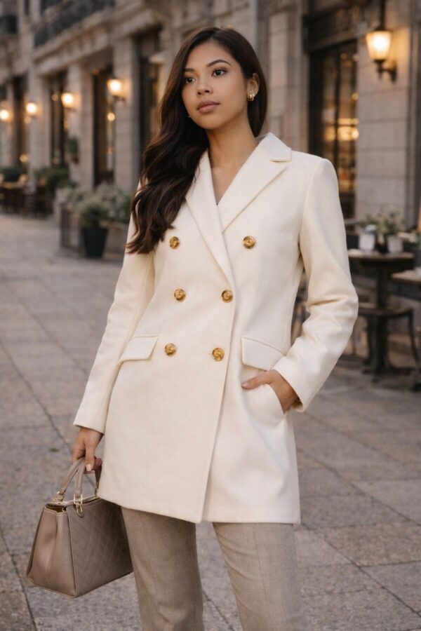 gabardina beige