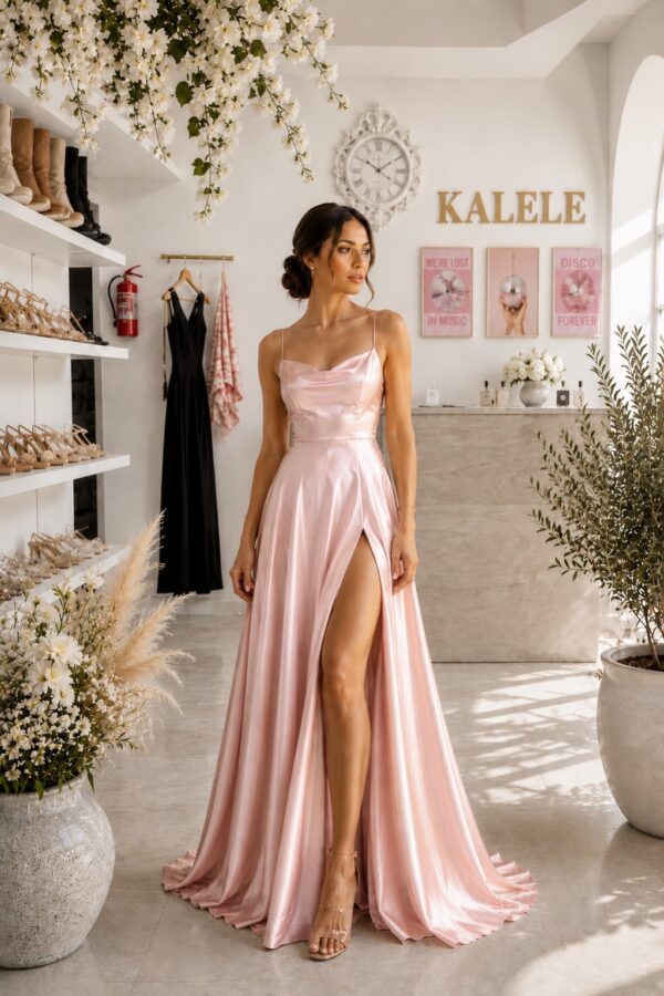 Satin cosert maxi