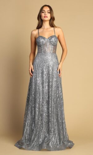 vestido brillo