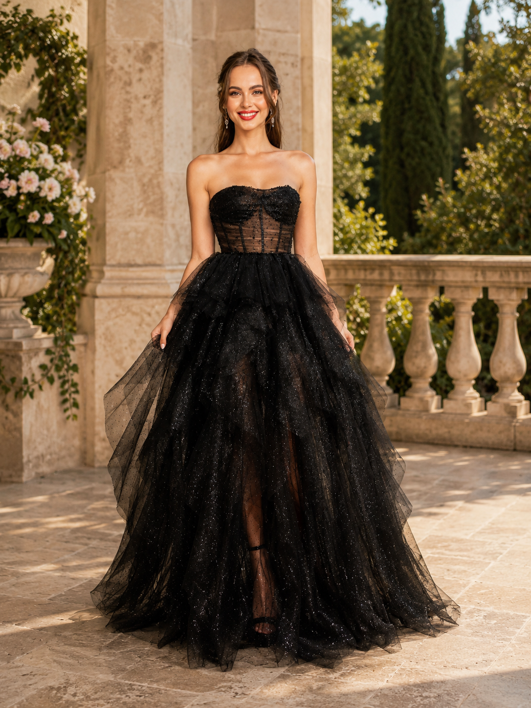 Vestido capas